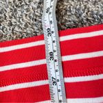 Ralph Lauren Lauren Jeans Company Red White Striped Mini Tee Shirt Dress Womens Photo 1