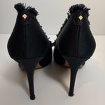 Sam Edelman Black Halan Frayed Pointed Toe Pump Photo 6