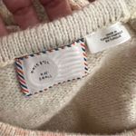 Anthropologie Postmark  Garden Knit Pastel Floral Sweater S Small Photo 4