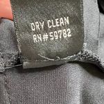 Adrianna Papell Pleated Ruffle Fitted Tank Dress with Mesh Sleeves LBD Photo 8