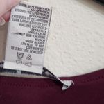 American Rag Cie Floral Long Balloon Sleeve V-Neck Blouse Purple Size Small Photo 7