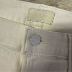 Mother Denim The Mid Rise Dazzler Ankle Straight Jeans Size 28 White Photo 5