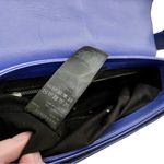 All Saints Blue ‘Captain’ Leather Flap Crossbody Bag Photo 10