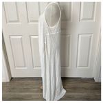 EXPRESS One Eleven cream long floor length sleeveless top Photo 1