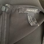 Forever 21  Black 3/4 Sheer Sleeve V Neck Romper Size S Photo 6