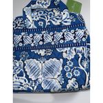 Vera Bradley  Tech Organizer Case Blue‎ Lagoon Make Up ? Travel Floral Paisley Photo 1