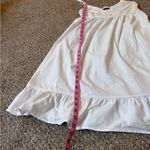 Brandy Melville  White Lace Trim Dress Photo 6