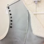Ming Wang  women's XS plush super soft suede studded fly away vest jacket Photo 3
