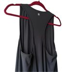 Sweaty Betty  Ace Racerback Black Midi High Low Dress Size XL Photo 13