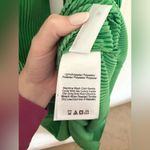 DKNY NWT  Saty Lacno Women's One Shoulder Asymetrical Green Pleated Dress Small Photo 5