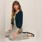 Reformation  Lake Flat Sandals in Black Leather Photo 1