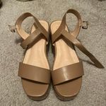 Lulus Tan Platform Sandals Photo 0