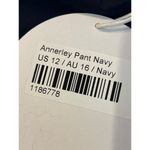 Princess Polly  NEW Annerley Wide Leg Parachute Pants Navy Blue Size 12 Photo 6