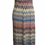 Loveappella  sleeveless maxi dress zigzag vee MP‎ long summer sundress beachy Photo 0