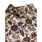 Gap  Y2K (2002) Linen Floral Midi Skirt Brown Size 16 Plus Size Coastal Boho Cute Photo 12