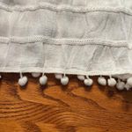 Jessica Taylor White Embroidered Dress/Beach Coverup Size L Boho Peasant Size L Photo 5