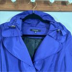 Chaus Purple Ruffle Jacket Size Small Photo 3