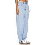 aligrace Ultra Baggy Customs Jeans in Light Medium 28 New Womens Denim Blue Photo 2