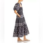 468 NEW Sea NY Black Jasper Paisley Print Midi Dress Size Medium Color Black Photo 11