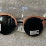 joe's jeans Light Pink Gunmetal Cateye Sunglasses NWT Photo 3