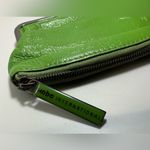 Hobo International Rare Vintage  Apple Green Kisslock Mini Zip Coin Purse Wallet Photo 3