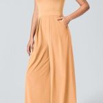 Halara NWT  Side Invisible Zipper Pocket Wide Leg Quick Dry Resort Slip Jumpsuit Photo 3