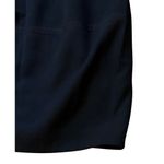 Halston Heritage $325  4 Stretch Knit Midi Dress Mock Neck Sleeveless Black Funky Photo 4