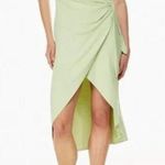 New Womens Wilfred Aritzia Saturn Short Sleeve Midi Dress Off White Ivory XS Photo 0