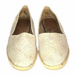 Kaanas  Textured Fabric Espadrille Flats Off White Photo 0