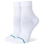 Stance Lowrider Cotton Quarter Casual Women's Socks White Photo 0