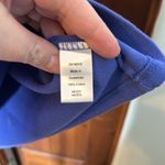 Coldwater Creek  Boxy Crew Blue Top Size Large Photo 2