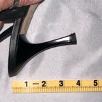 ALOHAS • Leather Straps Chain Black Square Toes Heels Summer Spain Sz 39 Size 8 Photo 8