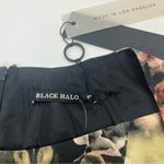 Black Halo  Anthropologie Jackie‎ O Black Pink Rose Floral Sheath Dress SZ 10 NEW Photo 1