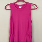 Athleta  Pink Air Out Cinch Tank‎ Top Size Medium Photo 4
