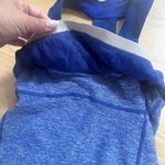 Lululemon  Size 4 Blue Heathered Racerback Tank Top Workout Yoga Fitness Athletic Photo 5