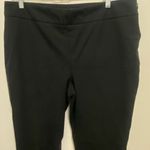 Talbots Womens Black Pants Size 14 Chatham Ankle 34x27 Waist 34” Inseam 27” Photo 1