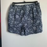 Jachs Girlfriend  Blue and White Bermuda Shorts Photo 1