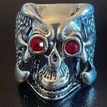 Retro punk predator rings for men biker size 8 Photo 0