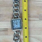 Kessaris Ladies Watch Crystal Embellishments Pearl Dial Stainless Chain Bracelet Photo 6