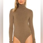 n:philanthropy  Brooke taupe ribbed turtleneck bodysuit Photo 1