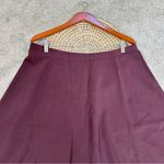 MM.LaFleur  Women’s Jardigan Knit Skirt Pull On Bordeaux Viscose Blend Size +2 Photo 1