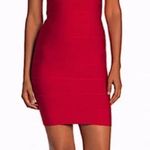 Stunning iconic bandage Red dress in off the shoulder Holiday Small Photo 0