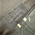 Equipment NEW  Sylvanna Leather Pants Black Sz 27 Photo 11