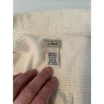 L.L. Bean Ivory/Cream Corduroy full button women’s shirt / Shacket, Size M Size M Photo 5