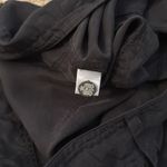 Saks 5th Avenue Saks Fifth Avenue 9 | 15 Black Silk Drawstring Rolled Hem Shorts size 4 Photo 5