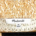 Madewell  Baez Alpaca Wool Blend Striped Knit Long Sleeves Sweater, Size XS Photo 2