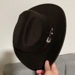 Cowboy Hat Jazz Cap Woolen West Big Brim  Photo 6