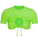 SKIMS  Swim Ruched T-Shirt Photo 3