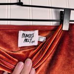 Princess Polly Velvet Orange Tube Top Women’s Size 8 Photo 4
