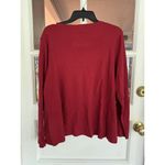 Croft & Barrow Red Holiday Classic T-shirt "Warm Wishes" Red PXXL TOP New Photo 6